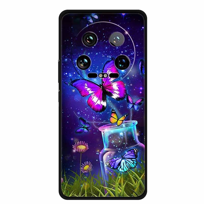 For Xiaomi 14 Ultra 5G Case 6.73" Luxury TPU Soft Silicone Back Cover for Xiaomi 14 Ultra Phone Cases Mi 14Ultra Funda TPU Shell