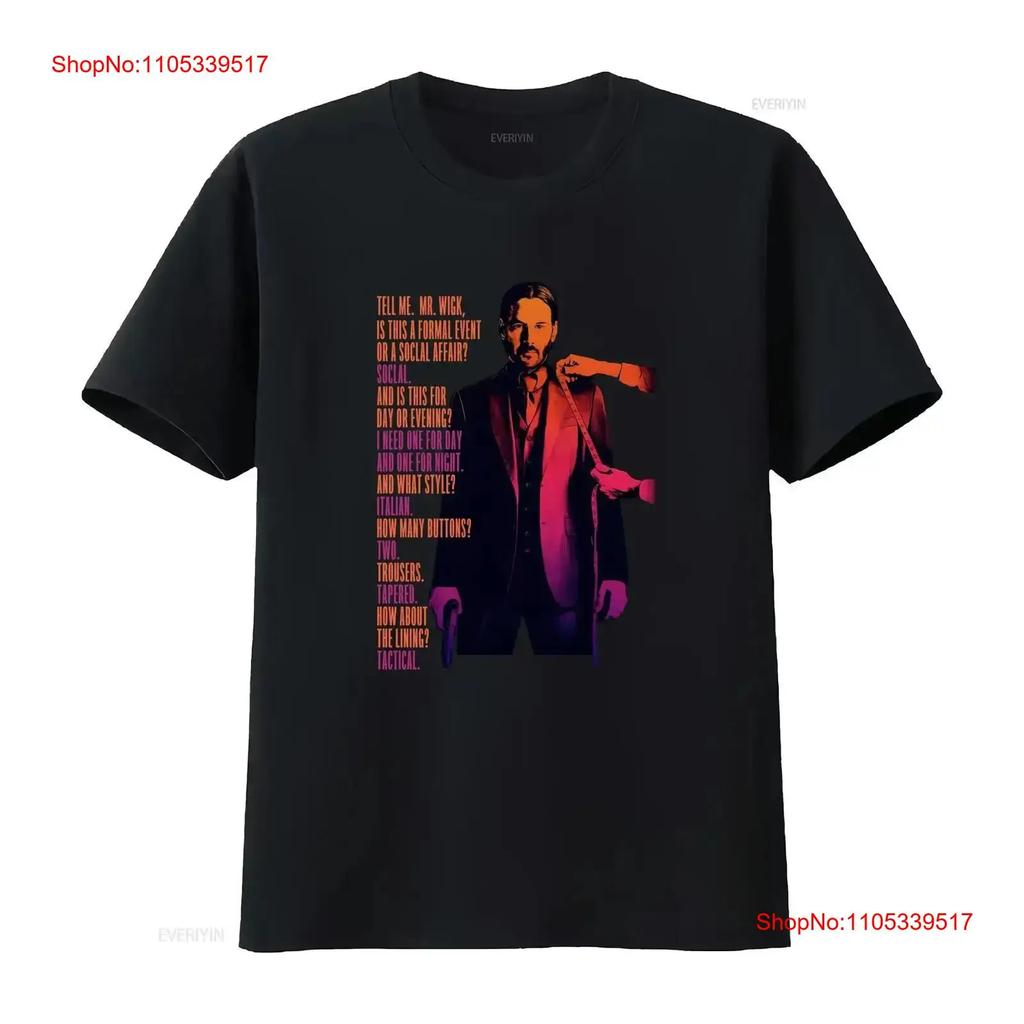 John wick sag mir mr T-Shirt vintage gewaschen Grafikdesigner Kleidung Bequem Für Jeden Tag W