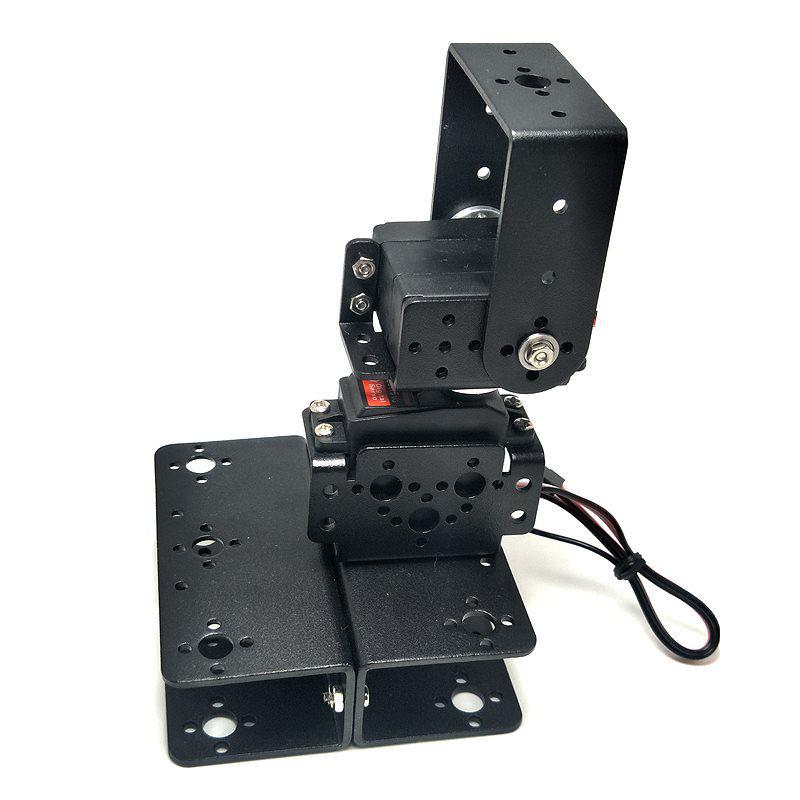 Six-Axis DIY Programmable Robotic Arm Kit with Servo Gimbal and Claw Platform