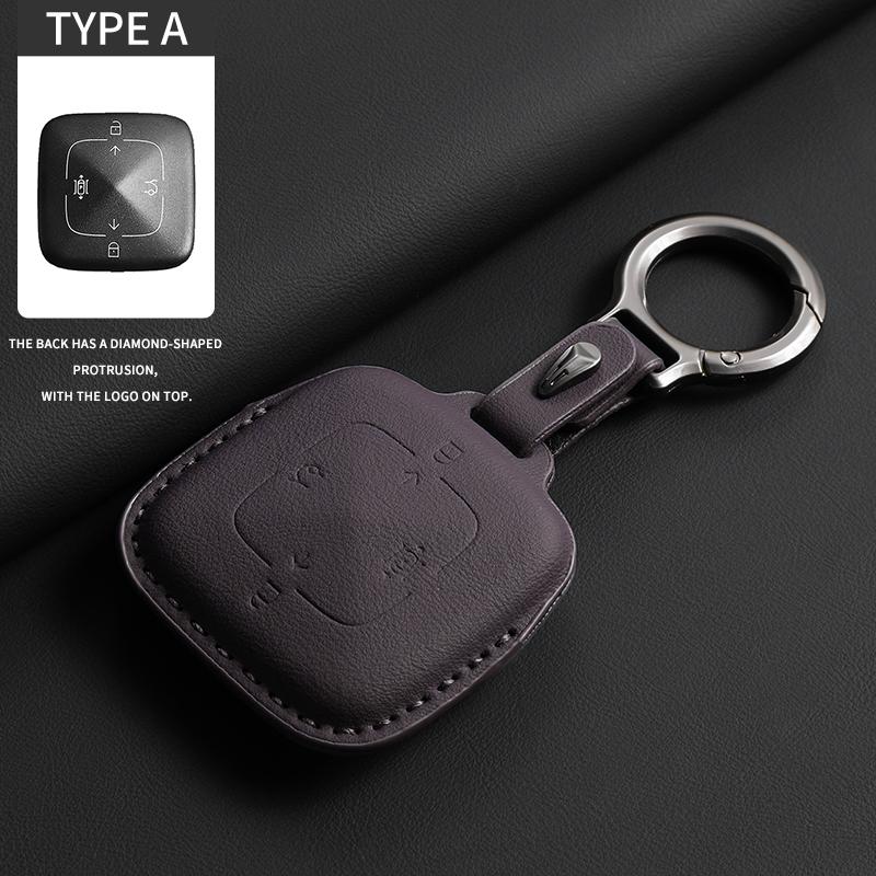 Original Color Car Key Case Cover For ZEEKR X 001 007 009 7X 007GT MIX Anti-Scratch Auto Keychain Protector Shell Accessories