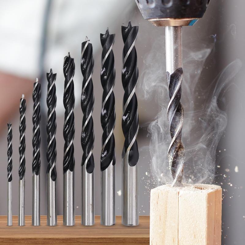 Twist Drill Bits Set High Speed Steel Drill Bit For Woodworking Plastic Tile Concrete Drilling Hole Electric Tool Accessories