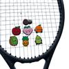 8 Stuks/Partij Tennis Vibratiedempers Tennis Accessoires Cartoon Fruit Vorm Tennisracket Anti Vibratie Tennisracket Demper