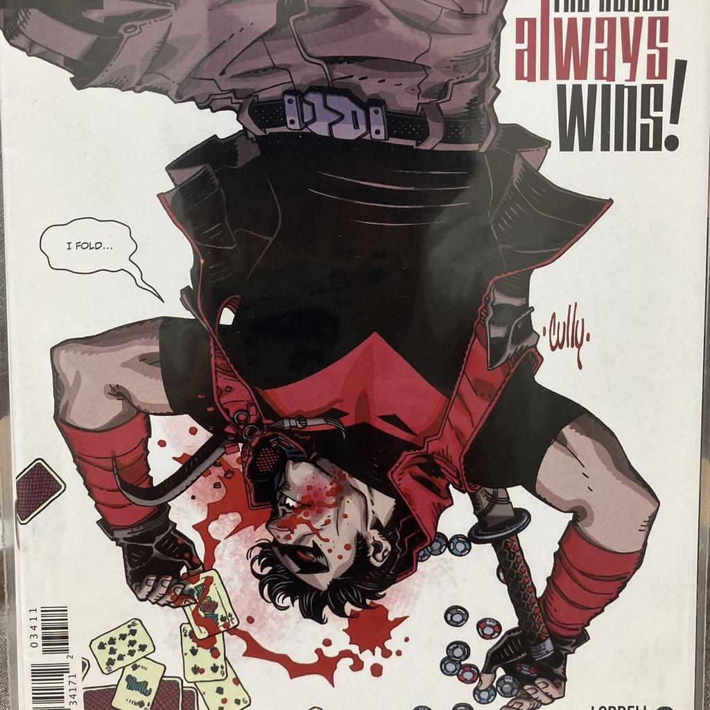 [USED] Red Hood Outlaw 34 Batman Leaf American Comics