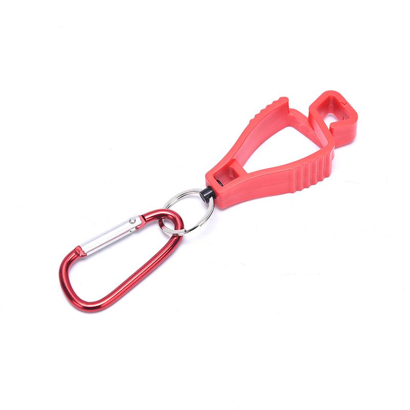 Lot 3 Porte-gants à Clip LUXJUMPER – POM Résistant, Mousqueton, Ouverture 20mm, Pour Ceinture, Outil, Bouteille