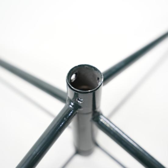 Metal Christmas Tree Stand Folding Xmas Tree Stand Base for Artificial Christmas Trees Fits 0.75-1.25 Inch Pole