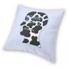 Brain Dead Head Empty Square Pillowcase Polyester Linen Velvet Printed Zip Decor Sofa Cushion Case
