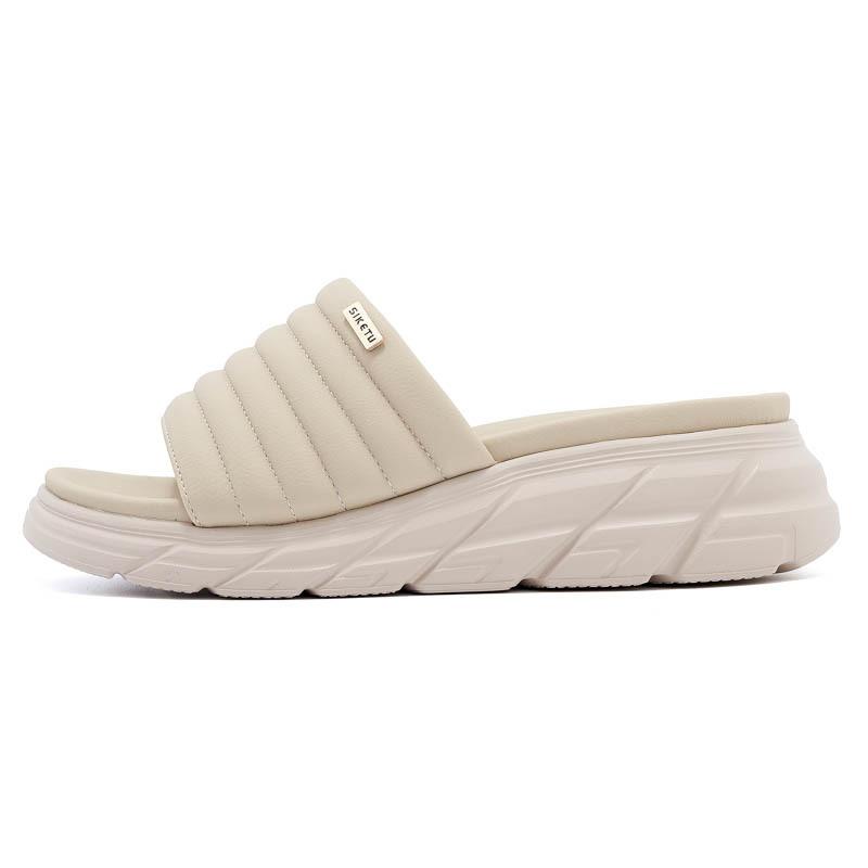 New Spring And Summer Thick-Soled Heeled Sandals Lightweight Non-Slip Comfortable And Casual Women's Shoes Anti-Slip Fashion
