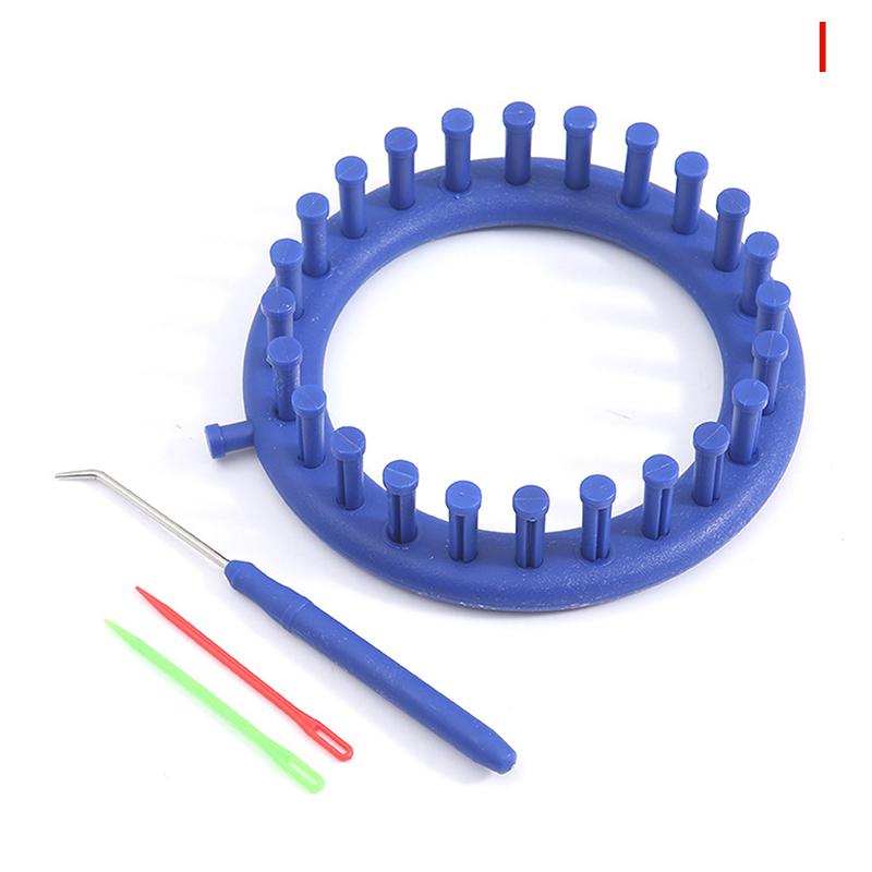 1 Set Rechteck Rund Strickrahmen Weben Schal Pullover Hut Stola Vernähen