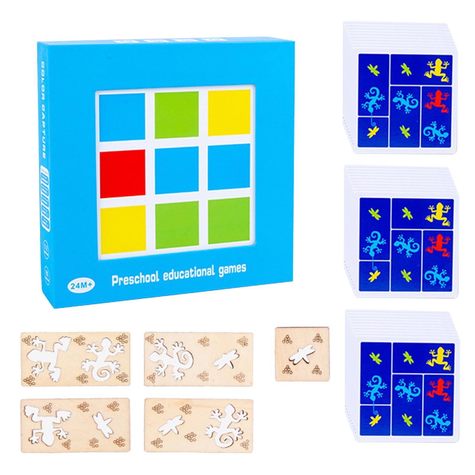 

Игры Подбор Формы Животных | Игры Быстрого Подбора Животных | Животные Цвет Распознавание Блоков Соответствие Головоломка Семейные Настольные Игры для Детей