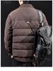 2025 American Style Men's Lightweight White Duck Down Jacket – Autumn/Winter Trend, Plus Size