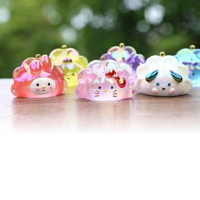 Adorable Pat-chan Dog Figurine Resin Model For Desktop And Car Decoration