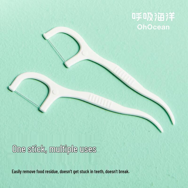 Breathe Ocean Ultra-Fine Dental Floss Picks