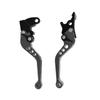 Universal Fit Clutch Drum Brake Lever Adjustable Front and Rear Handbrake  Motorcycle Modification