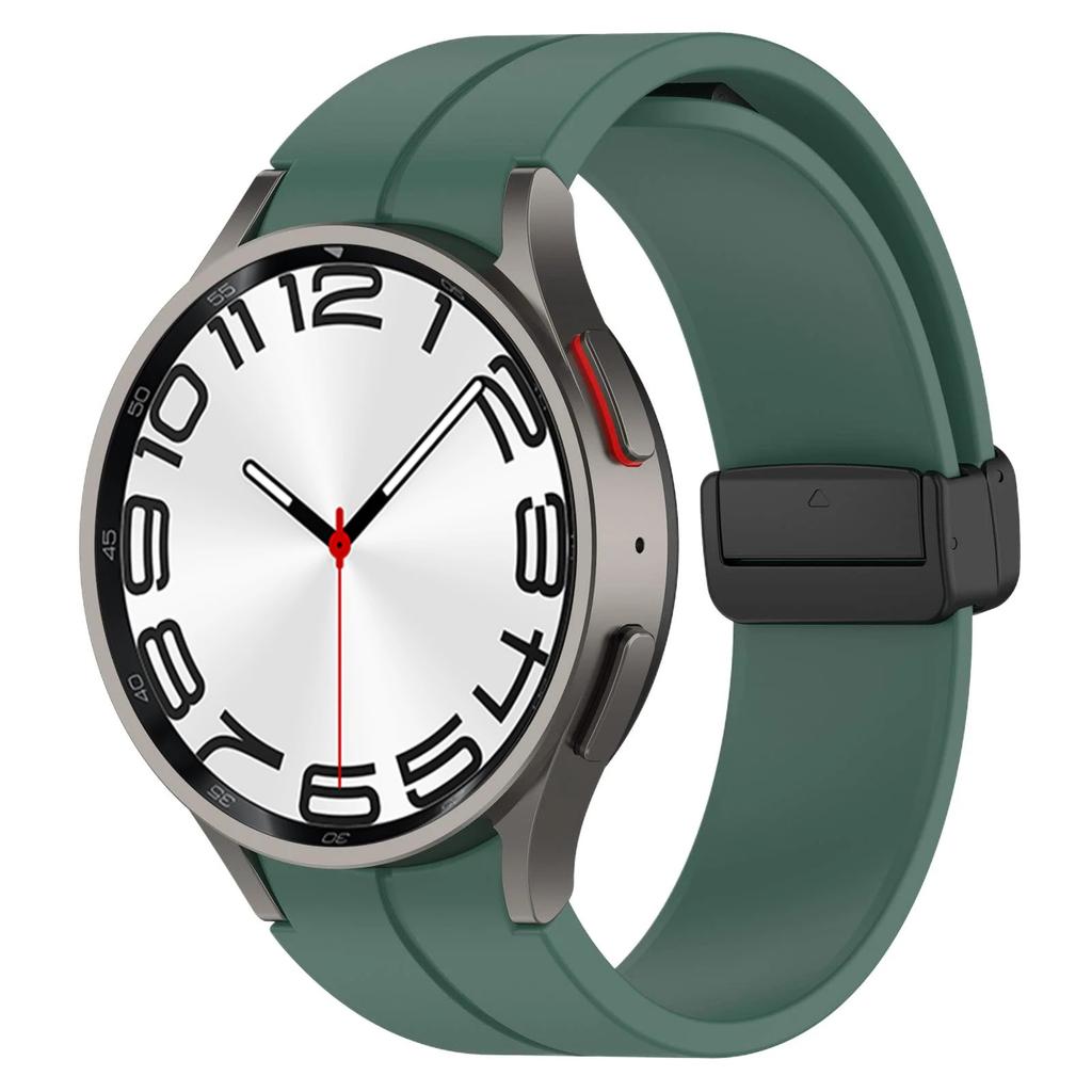Silicone No Gaps Strap For Samsung Galaxy Watch 7/6/5/4 44mm 40mm 5Pro 45mm Bracelet Band Galaxy 6 Classic 47mm 43mm 46mm Correa