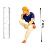 1/64 Figures Model People Figurines for DIY Projects Street Building Railway Layout Scenario
