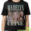 Chemise MADELYN CLINE, T-shirt Hommage Madelyn Cline, T-shirt Vintage Madelyn Cline, Chemise Bootleg 90s Madelyn Cline