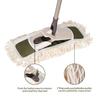 Eyliden Dust Mop with 2 Reusable Washable Pads One Touch Height Adjustable Wet Dry Mop for Floor Push Dust Mop - Replacement, Handle, &