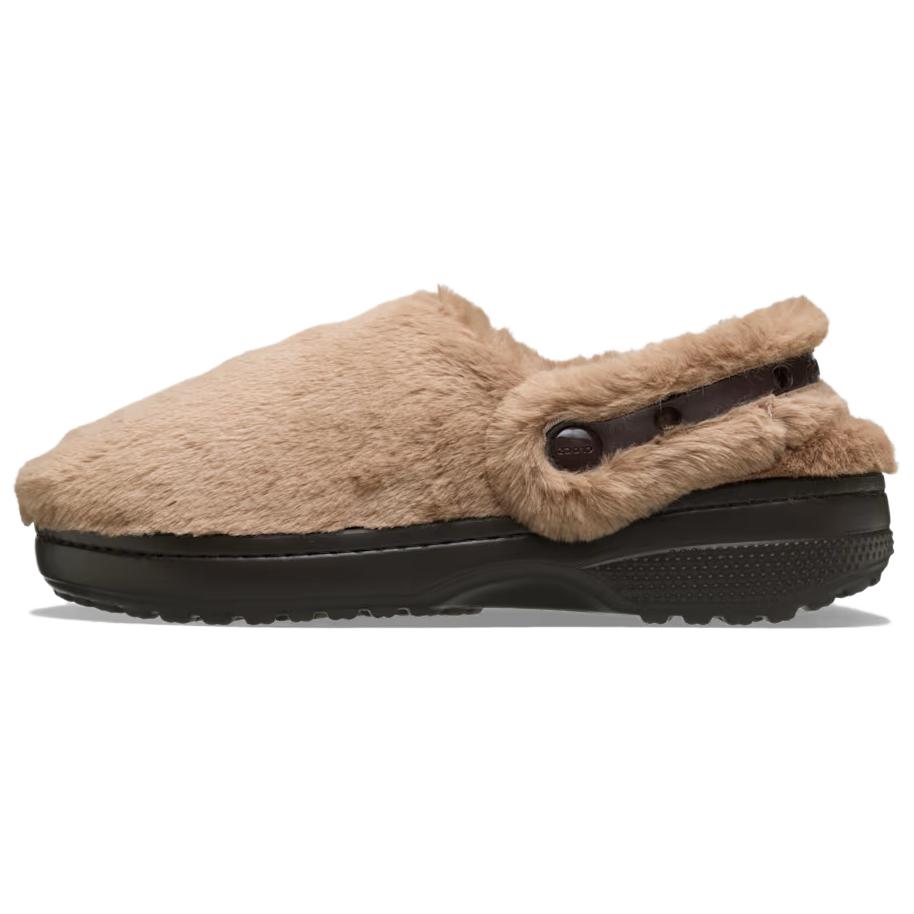 Crocs Unfuggetable Clog Comfortable Simple Anti-Wear Closed-Toe Slippers Unisex clogs Brown 211116-2JJ