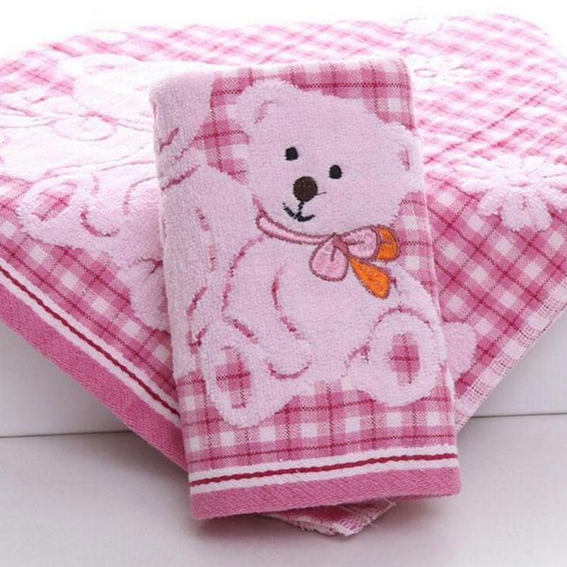 100% Cotton Face Towel Cloth Double Baby Cute Comfortable Soft Child Towel High Quality