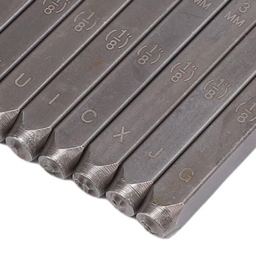 

27pcs Durable Forged Letters Punch Set Artistic Capital A-Z Metal Stamping Tools Wood Stamping