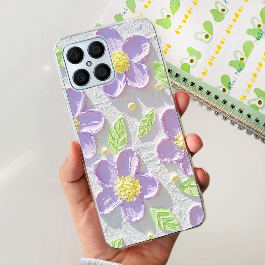 Lovely Printing Case For Honor X8 TFY-LX1 TFY-LX2 TFY-LX3 Soft Silicone TPU Back Cover For HonorX8 X 8 4G Phone Cases
