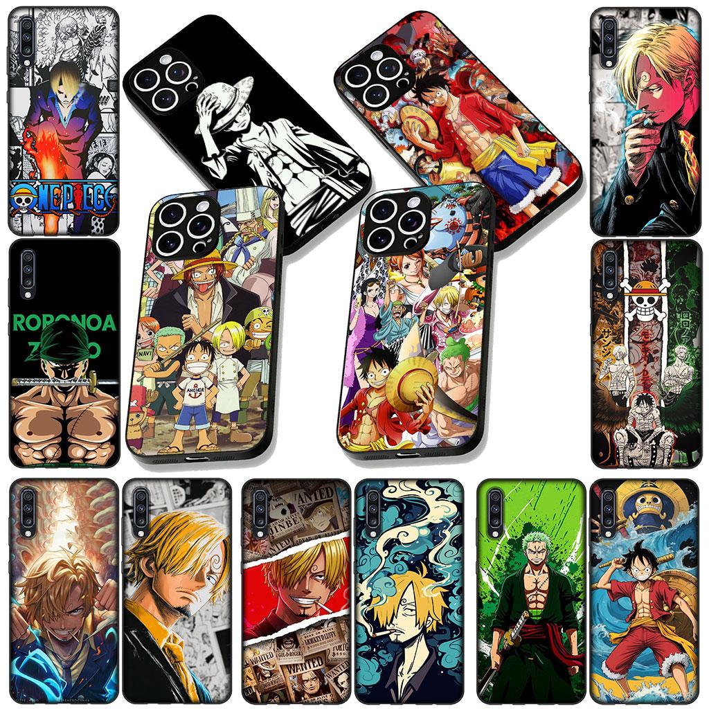 Cover for Samsung Galaxy S25 S24 S23 FE Plus Ultra S7 Edge A16 A15 5G s25+ Coque Phone Case Roronoa Zoro One Luffy Piece Sanji