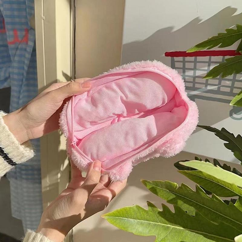 Oryginalny Pluszowy Piórnik Uroczy Ins Wielofunkcyjny Torba do Przechowywania o Dużej Pojemności Torba na Artykuły Papiernicze dla Ucznia Piórnik Szkolny