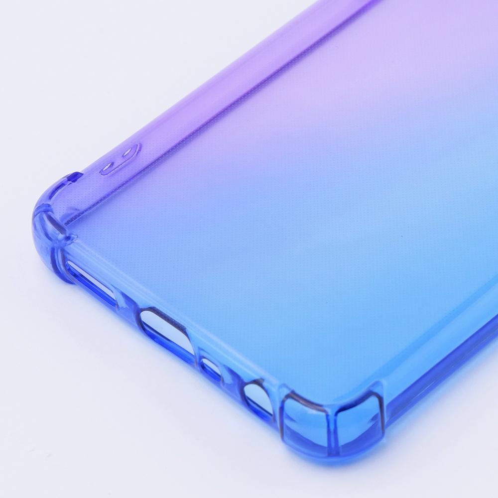 Gradient Dropproof Case for Oppo A58 4G, Purple/Blue