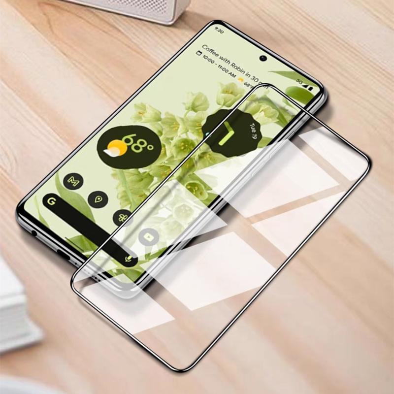 6in1 Glass For Google Pixel 8 Pro Tempered Glass Google Pixel 8 Pro Screen Protector Protective Phone Lens Film Pixel 8 7 7A