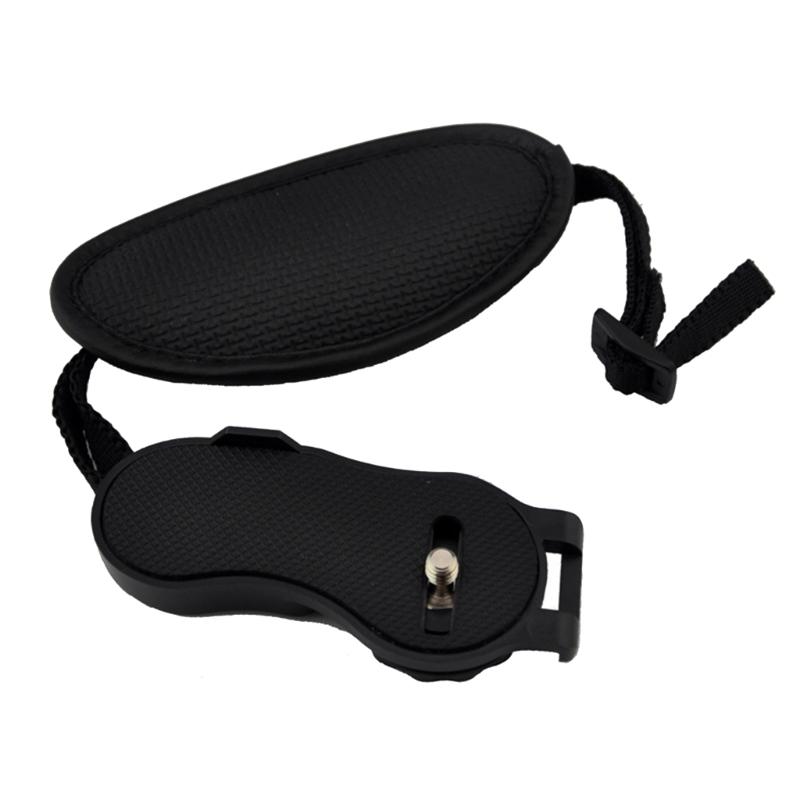 Camera Hand Strap Quick-Release Soft Grip Adjustable Wrist Belt Leather Hand Grip Strap for DSLR and Mirrorless Cameras