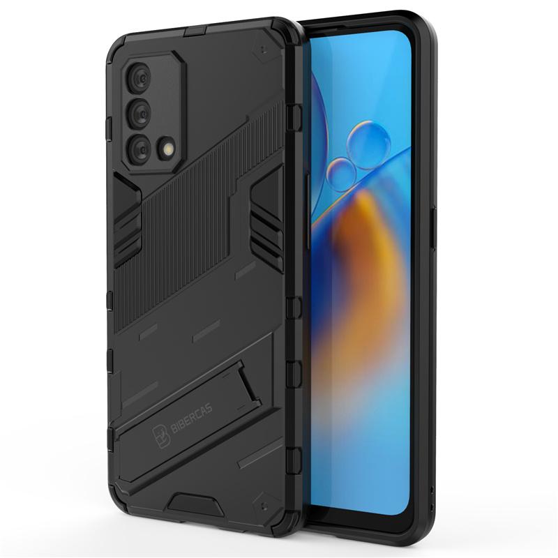 Phone Case For Reno 6 Lite Cover For OPPO Reno6 Reno 6 Lite Capas Shockproof Bumper Kickstand Cover For OPPO Reno 6 Lite Fundas