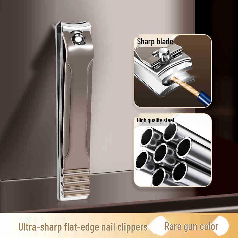 Large Slanted Edge Nail Clippers for Home & Foot Care