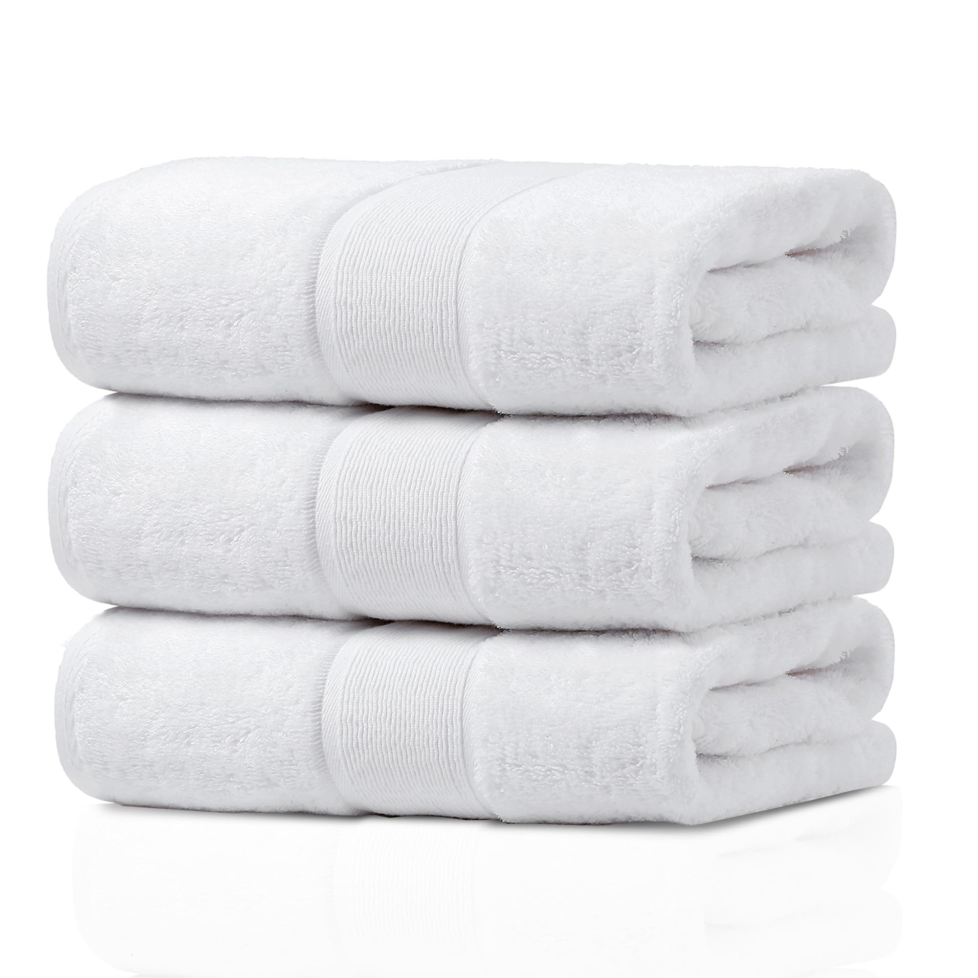 

Набор банных полотенец для быстрого отвода воды, быстрое и низкое, отель, все большие, мягкие в скандинавском стиле 3, впитывающие, высыхающие, прочные, пушистые, линяющие, 100% хлопок, белый