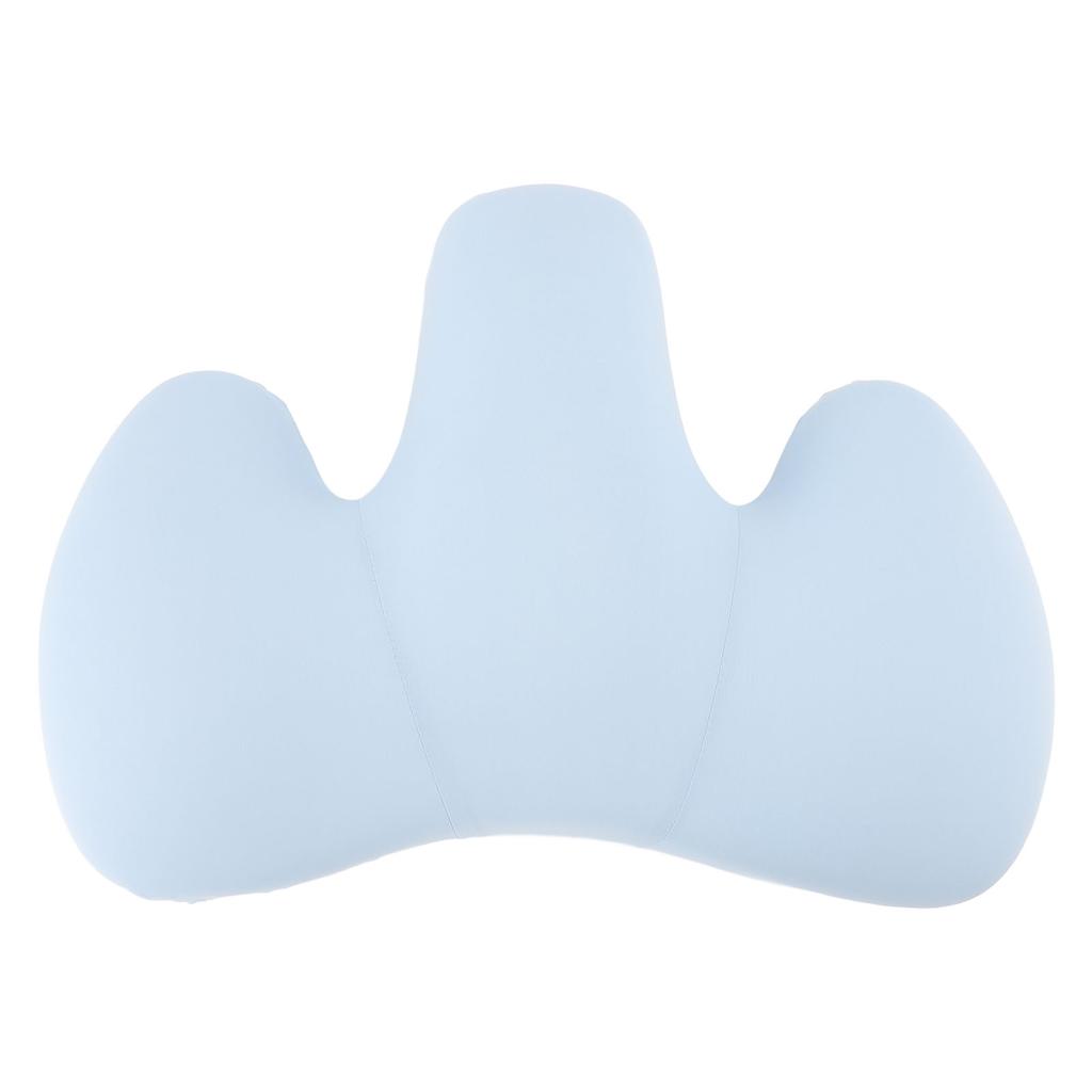 Back Support Cushion Memory Foam Breathable Fabric Ergonomic Back Pillow for Office Chair Car
