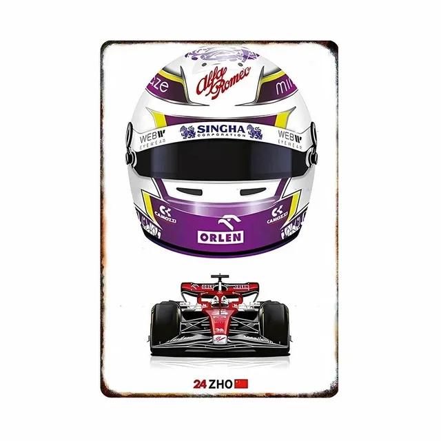 Vintage Football Helmet Metal Tin Sign Plaque  Wall Decor Iron Painting for Man Cave Home Cafe Garden Club Bar  Retro Art Pos