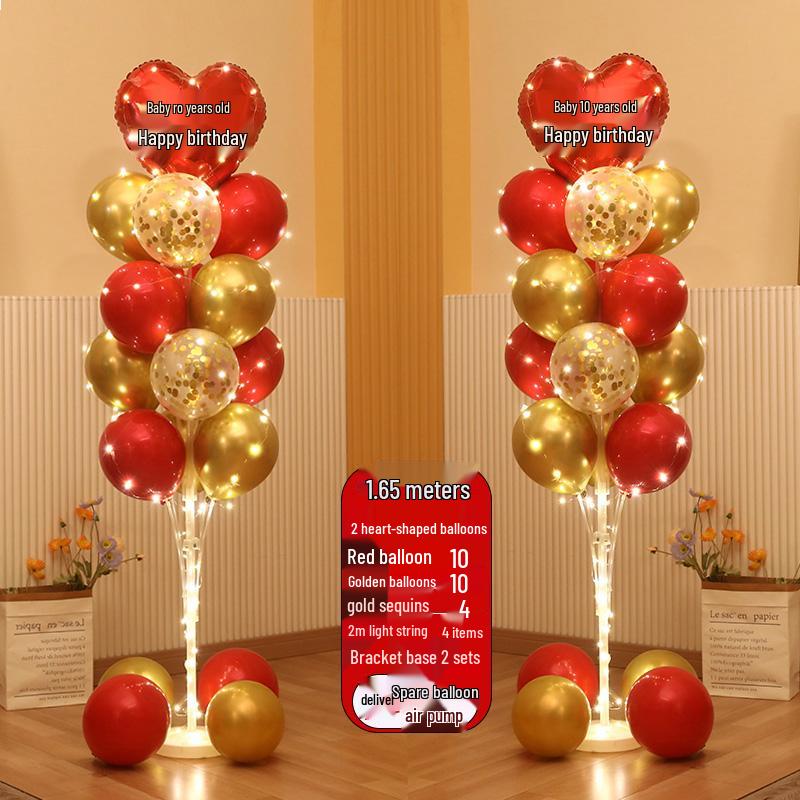 Custom Luminous Balloon Centerpiece for Birthdays and Baby Celebrations