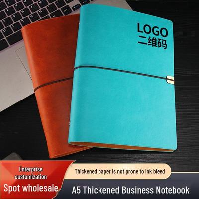Retro Soft Leather Notebook: A5 & A6 Loose-leaf Diary