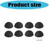 8PCS Universal Shockproof Feet Auto Adhesive Not Skid Silicone Bumpers Upgrades for Sound Equipment Home Appliances