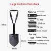 HEIXIE Multi-functional Foldable Outdoor Shovel