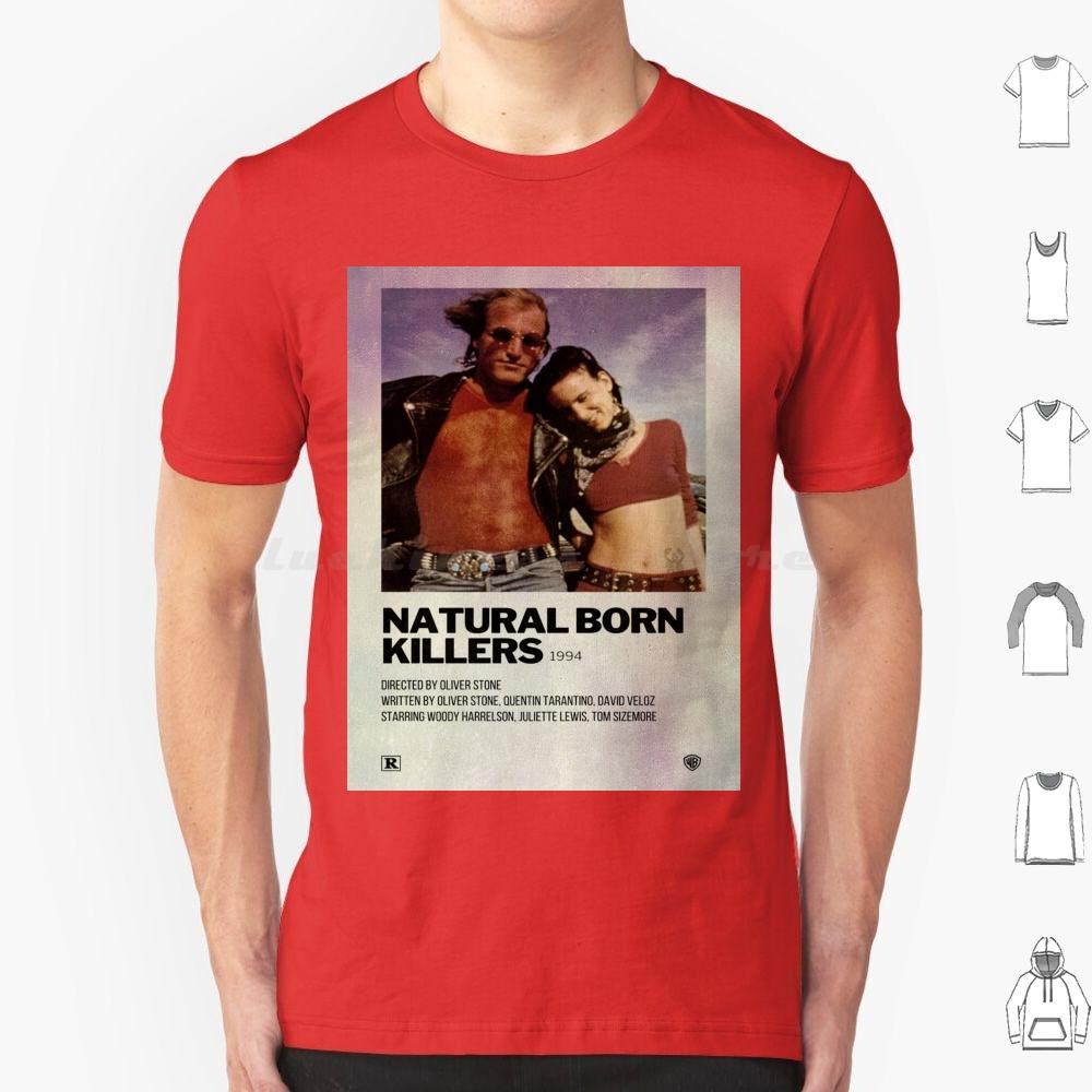 Natural Born Killers Poster T Shirt Big Size 100 Cotton Natural Born Killers Quentin Tarantino Tarantino Mickey And Mallory