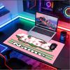 Custom Name Personalized Alpha Kappa Alpha Pattern Mousepad, Laptop PC Desk Mat, Decorative Desk Mat for Home Keyboard Pad Gift