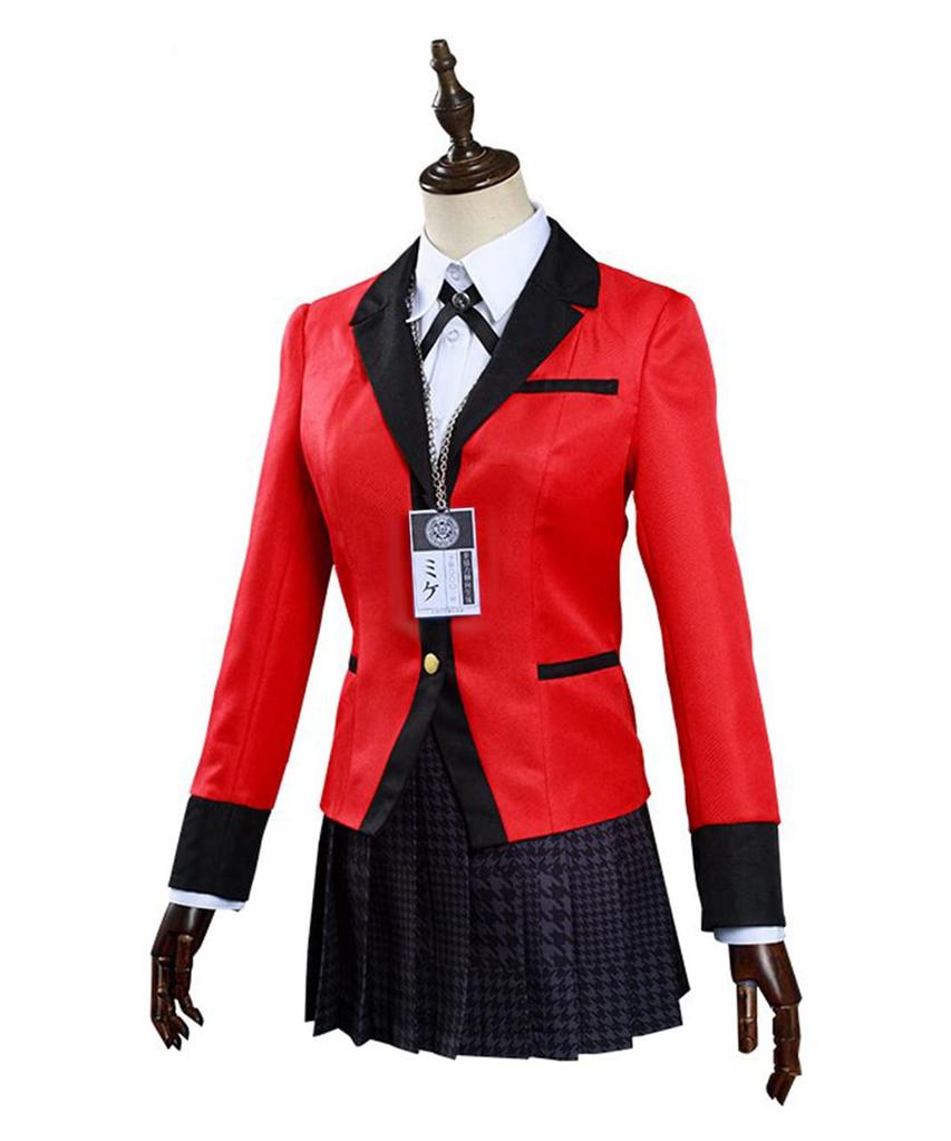 [Milky Time] Kakegurui Yumeko Jabami Wig, Cosplay Costume, Anime (XL)
