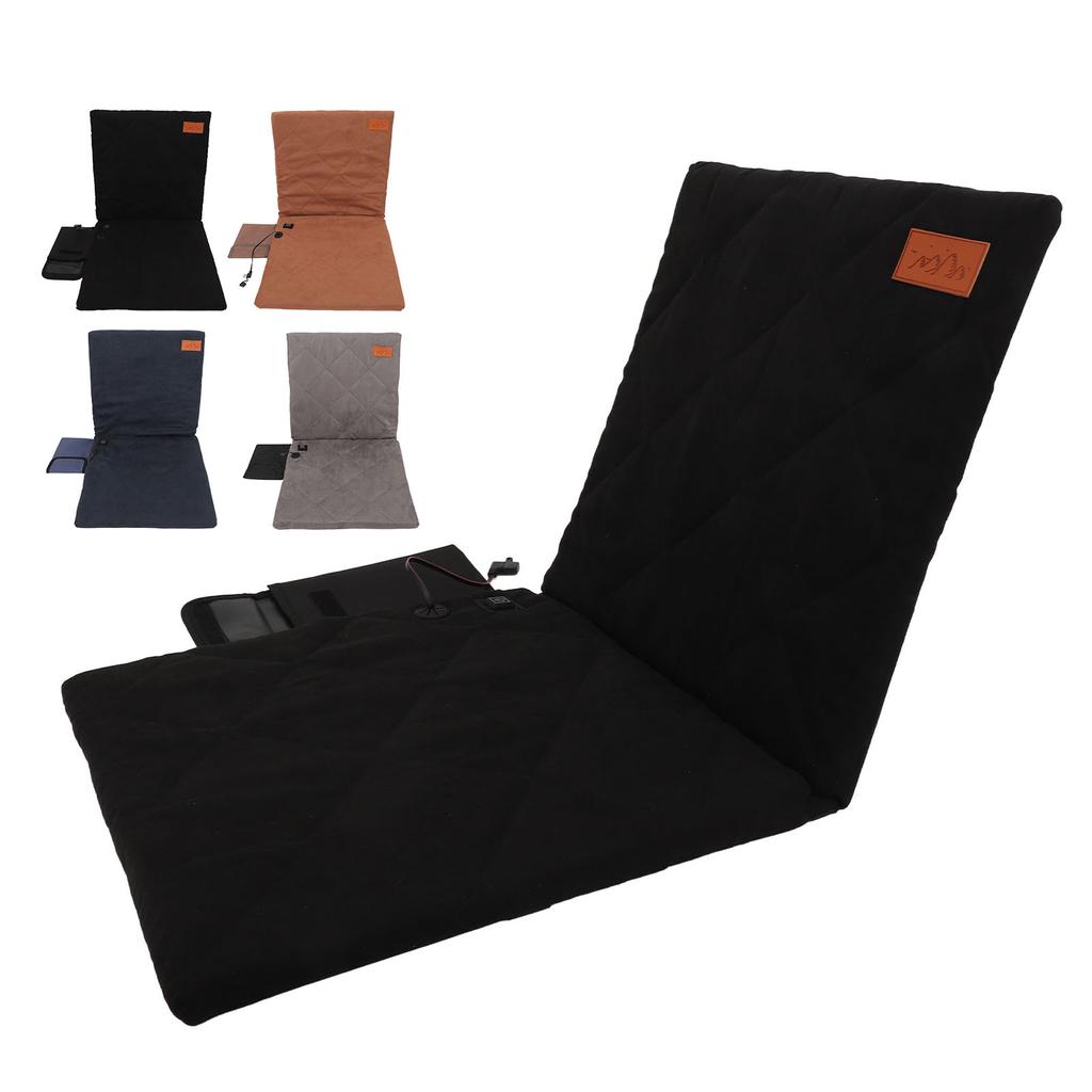 Tragbares beheiztes Sitzkissen Faltbares Heizsitzkissen Sichere beheizte Stuhlauflage für Innen und Außen