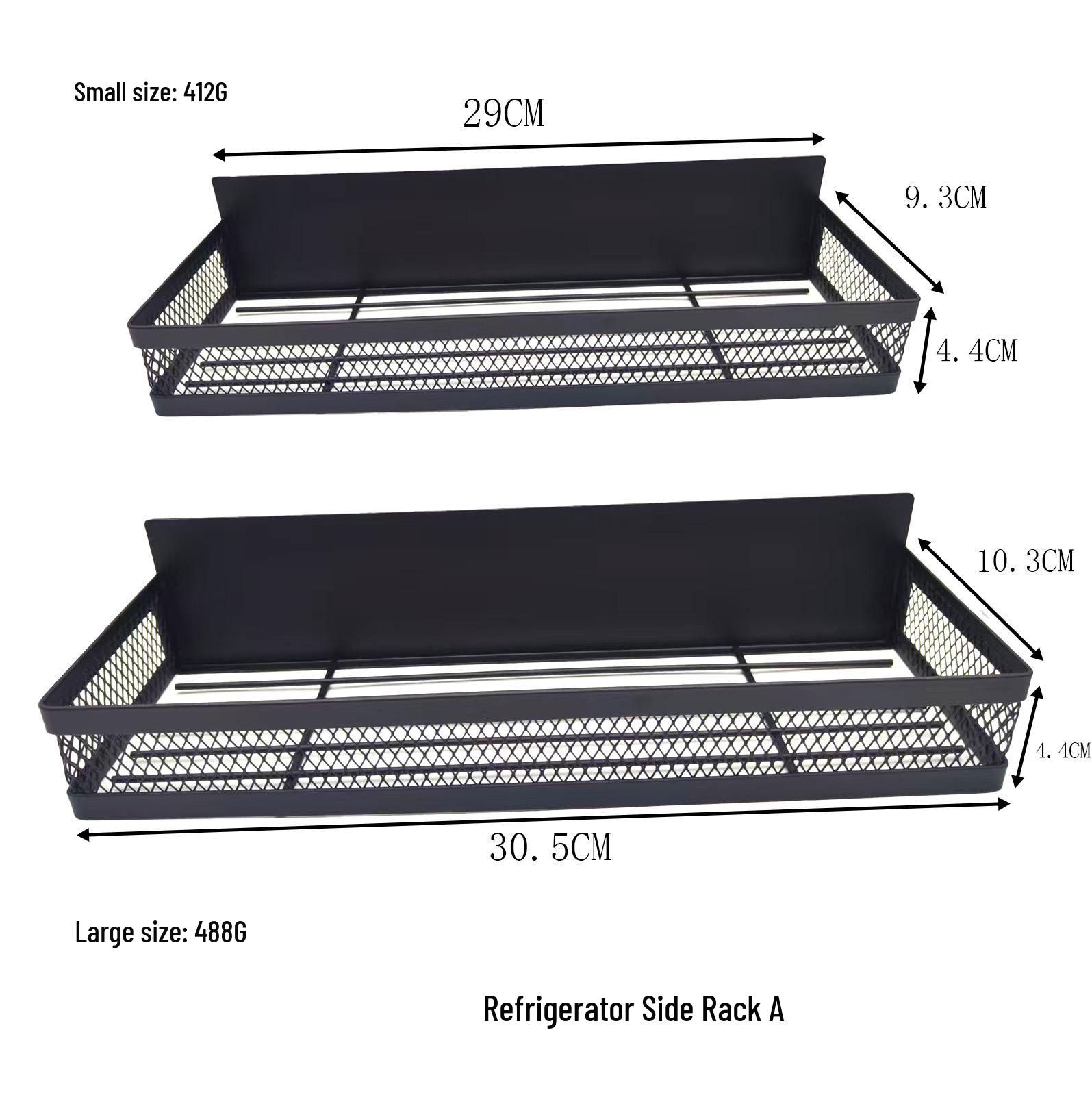 Magnetic Refrigerator Side Storage Rack No-Punch Wall Rack 2643₽