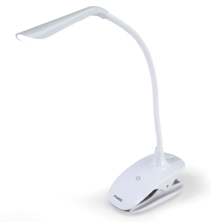 Fysic FL-11 - akumulatorowa lampka LED z zaciskiem, Fysic