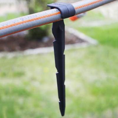 50x Schlauch Anker 16mm Feste Einsätze Bewässerung Schläuche Halter Rohr für Rasen Garten