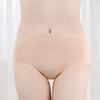 Women Spring and Autumn Antibacterial Pure Cotton Crotch Menstrual Menstrual Period Leakproof High Waist Triangle Briefs