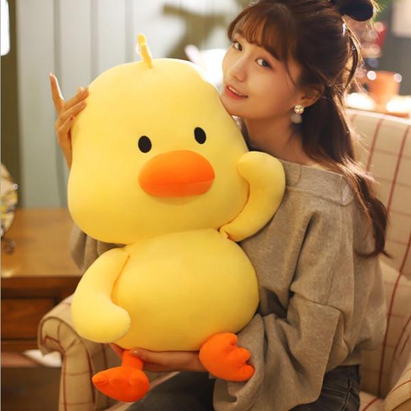Internet celebrity yellow duck plush toy doll machine doll doll wedding gift girl birthday gift