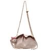 Popular Chain Small Bag Women's New Premium Pleated Cloud Bag Versatile Shoulder Messenger Shell Bag