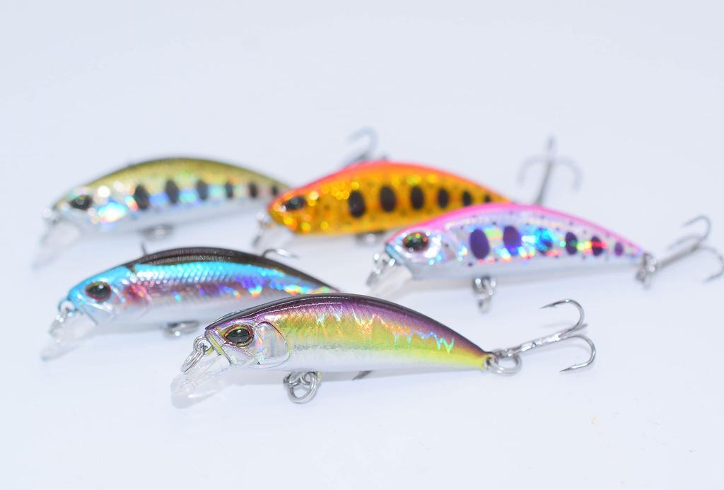 Micro Stream Minnow Set 38S 38mm A 5-Color 3.2g (5-Color Set)